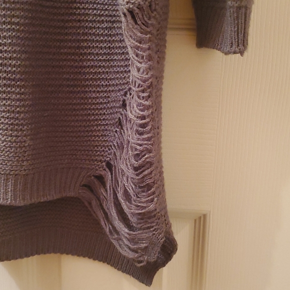 Cable Knit Sweater Dress Olive green XL - Picture 4 of 13